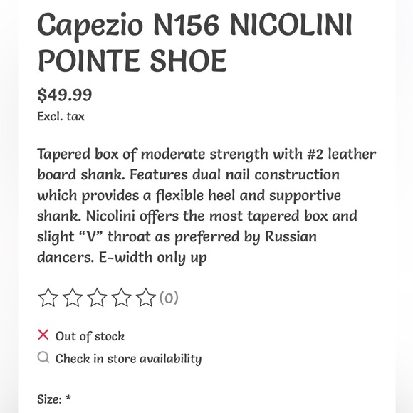 Capezio Point Shoes 2 Pair Size 4.5 US Size 7 - Picture 11 of 11